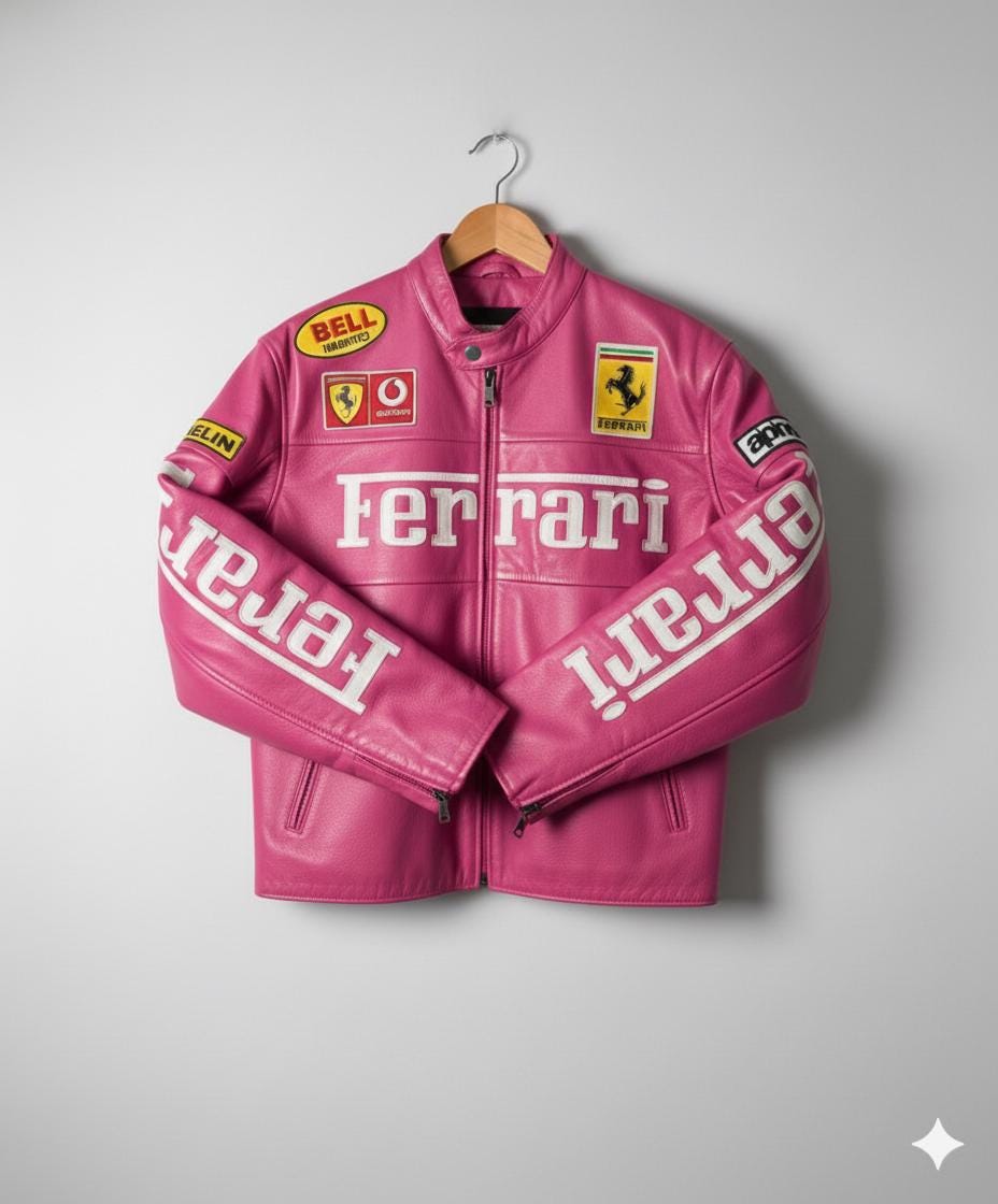 Ferrari jacket pink - Etsy 日本