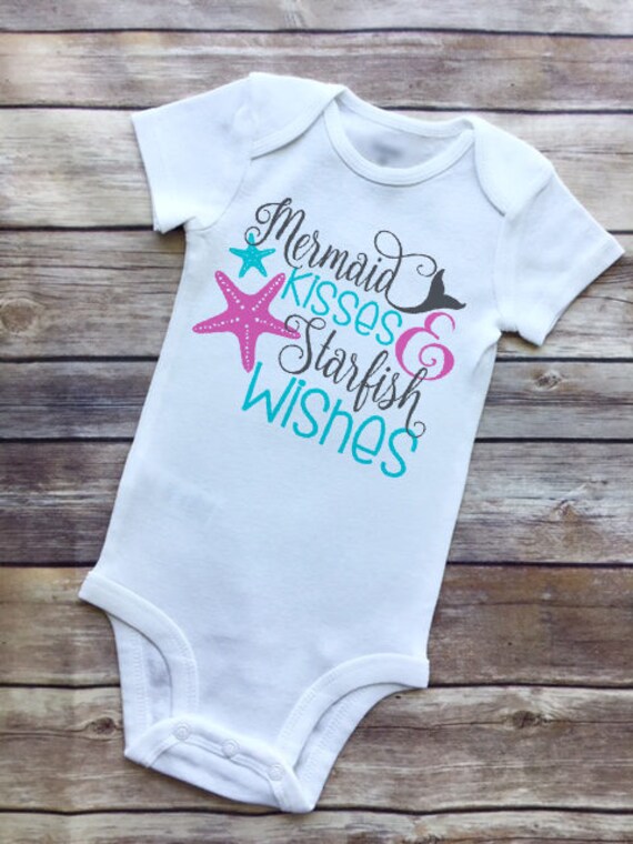 starfish baby onesie