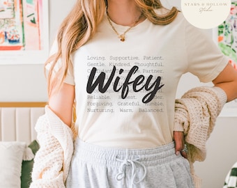 Wifey SVG PNG / Wife Typography PNG, Matrimonio, Relazione (Download digitale)