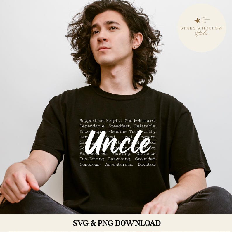 Uncle SVG PNG | Family Typography Design, Uncle Quote Clipart for ...