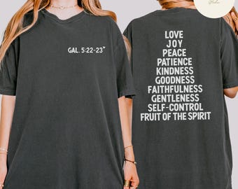 Fruit of the Spirit SVG | Christian Shirt Design (Digital Download)