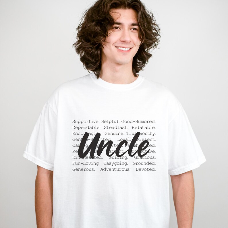 Uncle SVG PNG | Family Typography Design, Uncle Quote Clipart for ...