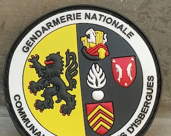 Custom PVC Rubber Patch, Velcro/Sew/Iron-On Backing