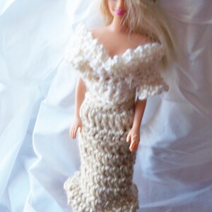 Pdf Crochet Pattern for Day Wear Outfit for Barbie Dolls