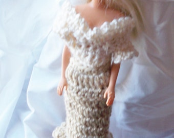 Pdf Crochet Pattern for Day Wear Outfit for Barbie Dolls