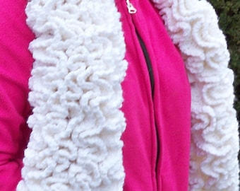 Winter's Snow Pdf crochet Scarf Pattern