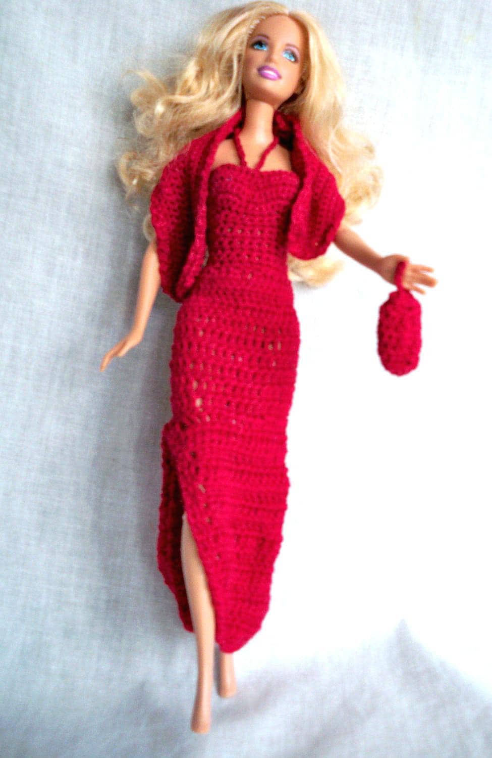 Red Barbie Dress - Etsy