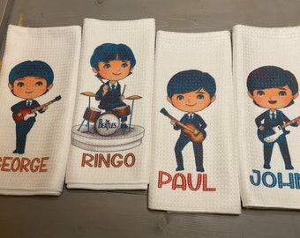 The Beatles Towels | Buy singles or the Entire Group
