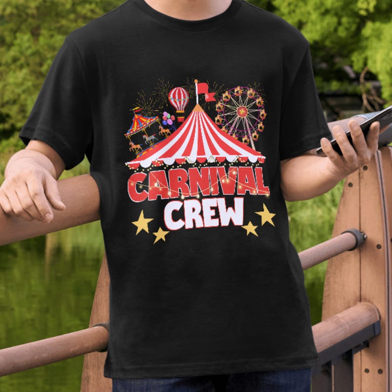 Carnival Bundle PNG SVG, Circus Shirt Designs, Carnival Crew Security ...