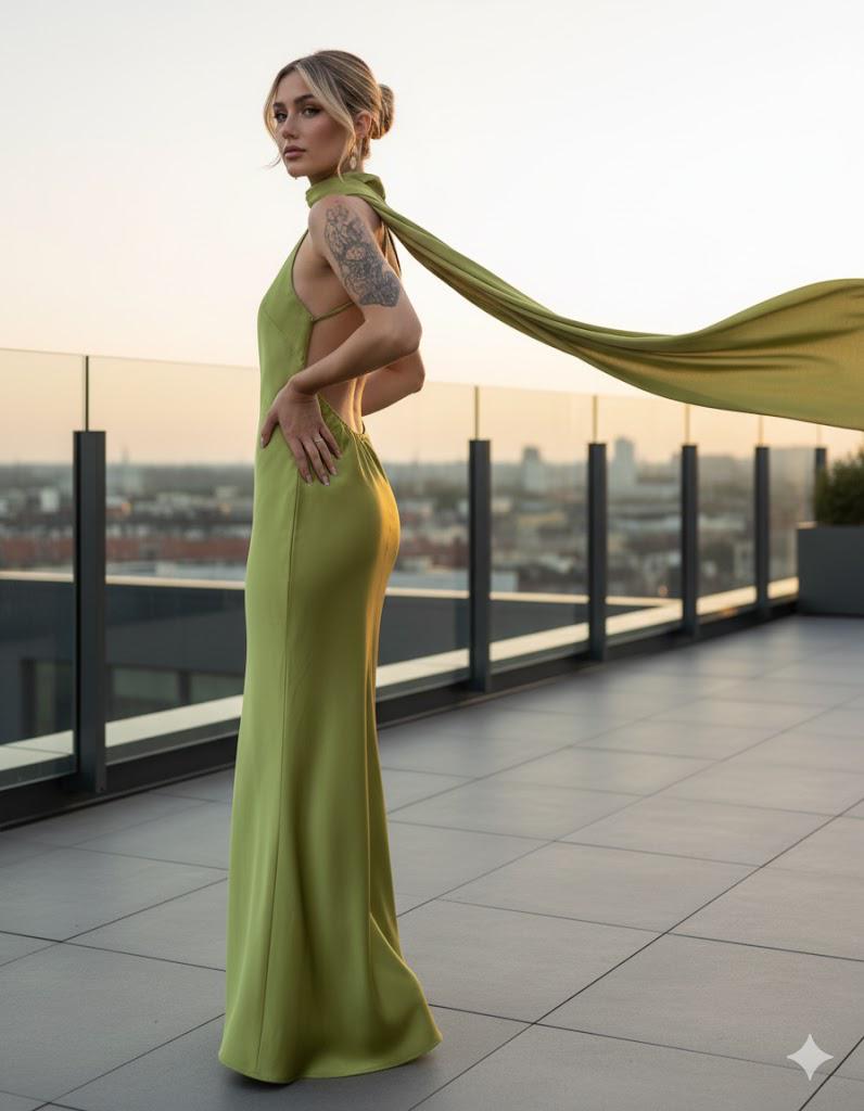 neutral palette bridesmaid dresses Light Green Muslim Wedding Dresses Long Sleeves A Line Chiffon Bridal   TANYA BRIDAL