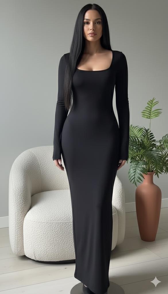 sachin and babi light blue dress Maxi Bodycon Dress main image 1