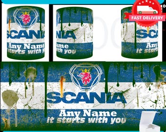 SCANIA PERSONALISED MUG