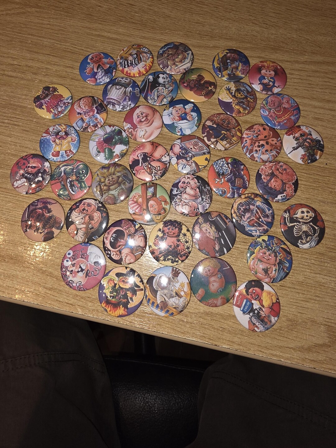 41 Garbage Pail Kids Pin Button Badges - Every Character From Series 1 ...