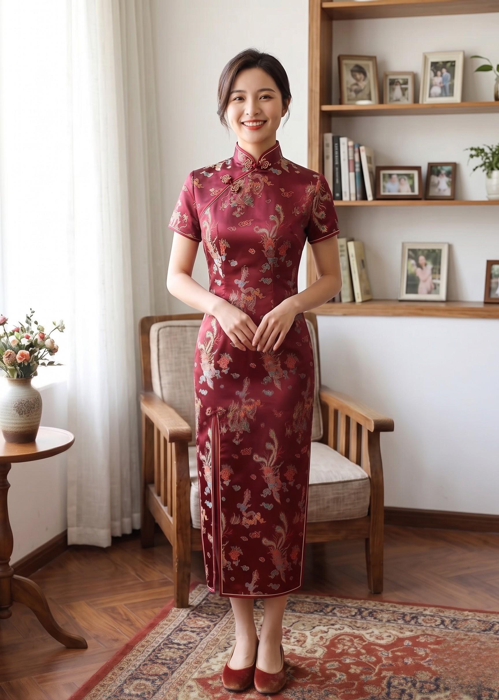 open lace back dress A Night in Shanghai Mini Collar Dress – Czarina main image 0
