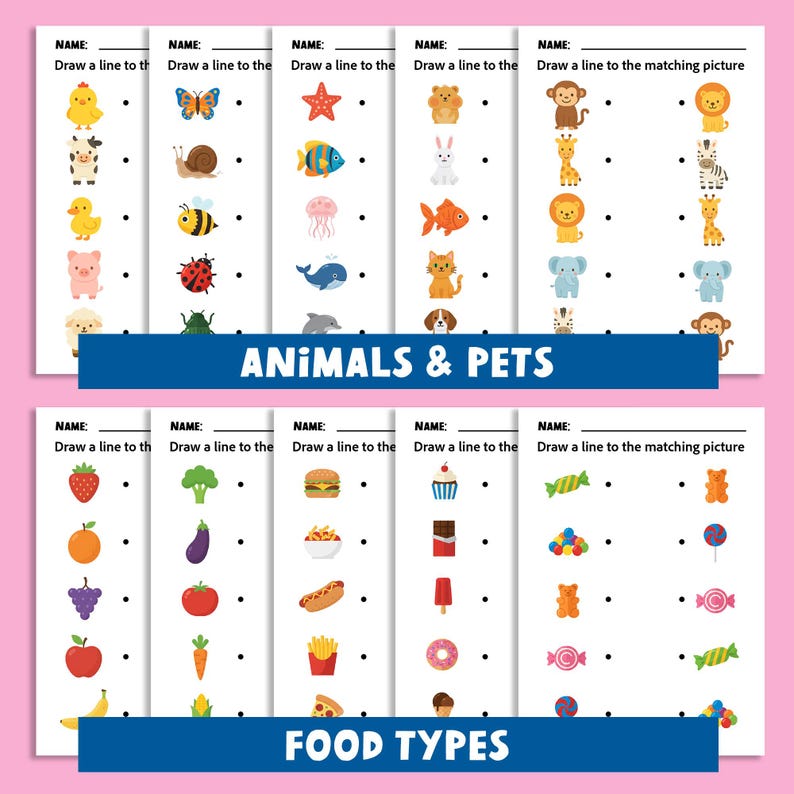 Educational printable pages for kids