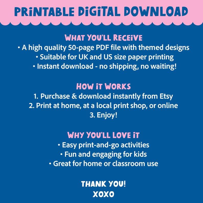 Match the picture preschool activity pages - available as a printable digital download