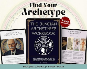 Carl Jung Archetypen Arbeitsbuch Bundle Schattenarbeit Tagebuch Inneres Kind Heilung Lieferzeit Werkzeuge