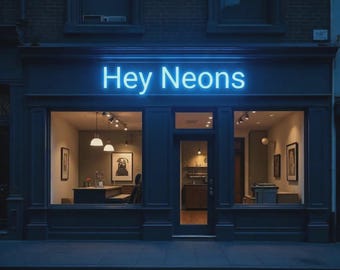Custom LED Channel Letter Sign, Illuminated Business Logo, 3D Storefront Signage, Outdoor Rated
