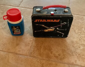 Valisette Métal Lunchbox Star Wars - Boîte Repas Enfant, Noir, Métal, Neuve Sans étiquettes