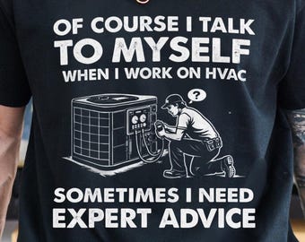 Camiseta "Falo Sozinho" para Técnicos de Ar Condicionado | Presente Ideal para Técnicos de Ar Condicionado