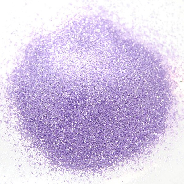 Ultrafine SOLVENT RESISTANT Lavender Glitter 0.008 Hex - 1 Fl. Ounce for Glitter Nail Art, Glitter Nail Polish and Glitter Crafts