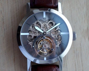 Lydian Skeleton Tourbillon, 44 mm