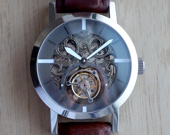 Lydian Skeleton Tourbillon, 44 mm