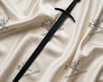 Hand-Forged Carbon SteelViking Sword | Medieval Longsword With Scabbard | Groomsmen Gift