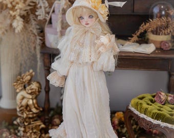 Ropa y vestidos para muñecas BJD estilo eduardiano para 1/3, 1/4, 75 cm, 70 cm SD16 MSD