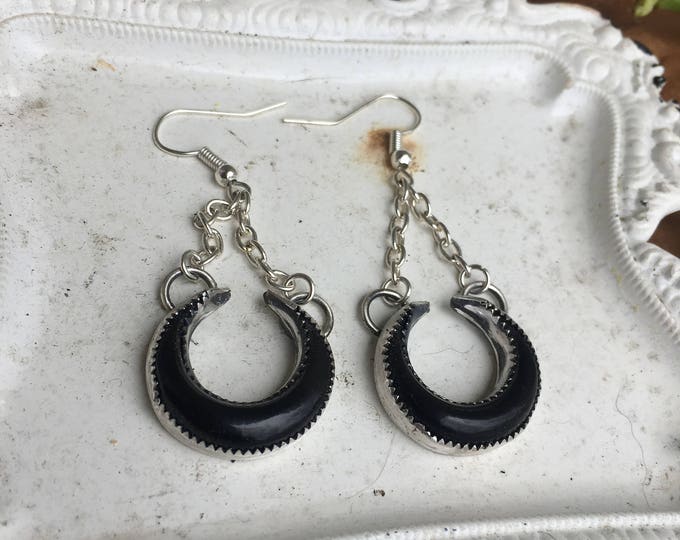 Horned Moon Earrings Made To Order