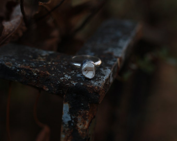 Silver Snaggle Tooth Ring Made to order