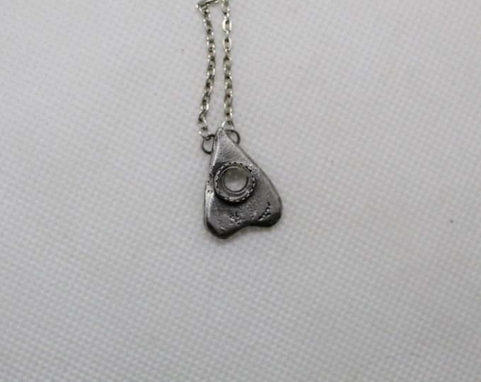 Mini window planchette necklace