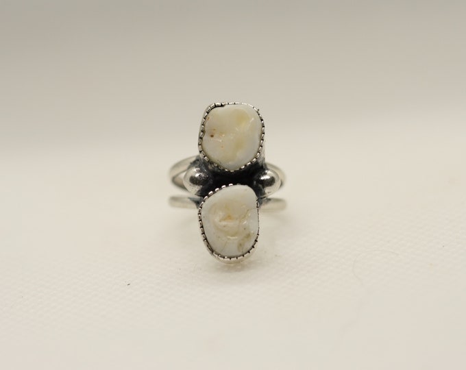 Double Tooth Ring Made to Order