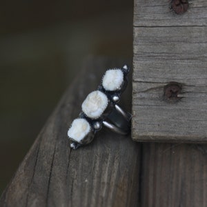 Triple Tooth Ring Made to Order