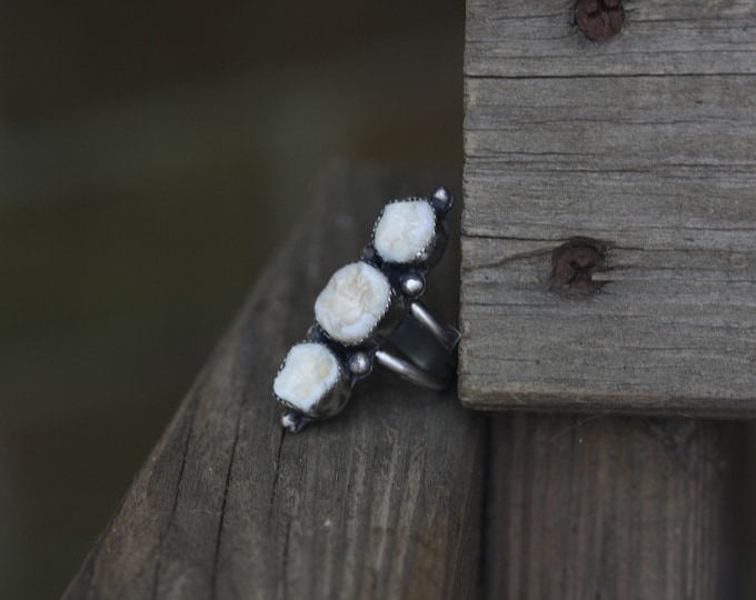 Triple Tooth Ring Made to Order