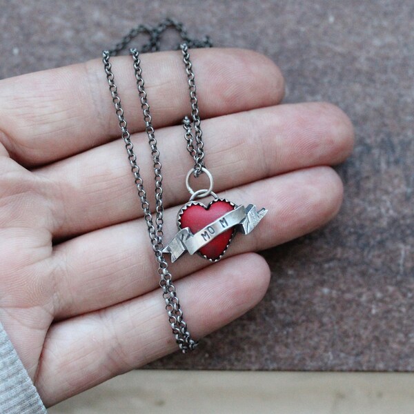 Tattoo Necklace Etsy