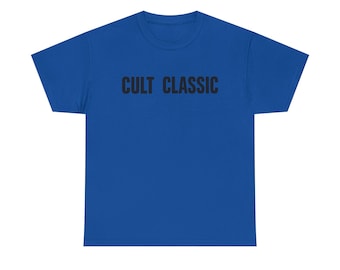 Cult Classic Graphic Tee: Minimalist Unisex T-Shirt
