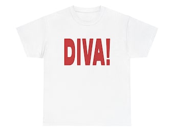 Diva T-Shirt Funny Confident Statement Tee Unisex Graphic Shirt