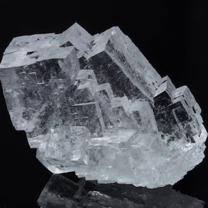 Rare HALITE crystal 1.62 oz fluorescent stone specimen - POLAND #k4966-2