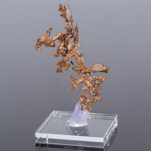 Espécime de cristal de COBRE nativo, pedra do Cazaquistão #t8467