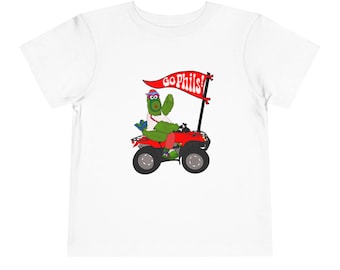 Phillie Phanatic Go Phils Toddler Short Sleeve Tee | Philly Pride