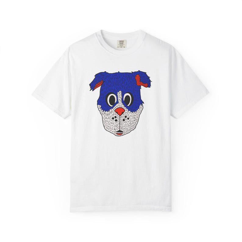 Camiseta con la mascota de los Franklin 76ers / Corte relajado, de algodón teñido en prenda. imagen 2