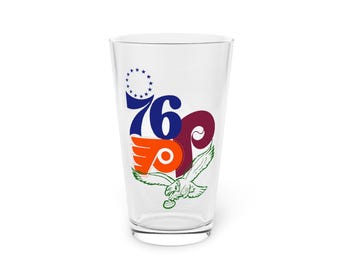 Copo de cerveja Philly Sports Retro Logo | 473ml
