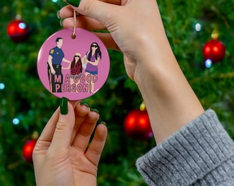Jersey Shore MTV Snooki Arrested "I'm a Good Person!"  Ceramic Ornament