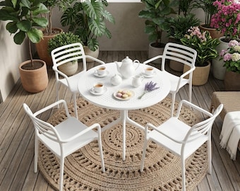 Runder Häkelteppich Muster, Boho Häkelteppich PDF, Großer Boden Teppich Häkelanleitung, Mandala Teppich Muster, Anfänger häkeln Wohndekor