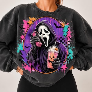 Retro Halloween Movie Shirt - Vintage 90s Ghost Retro Movie Design