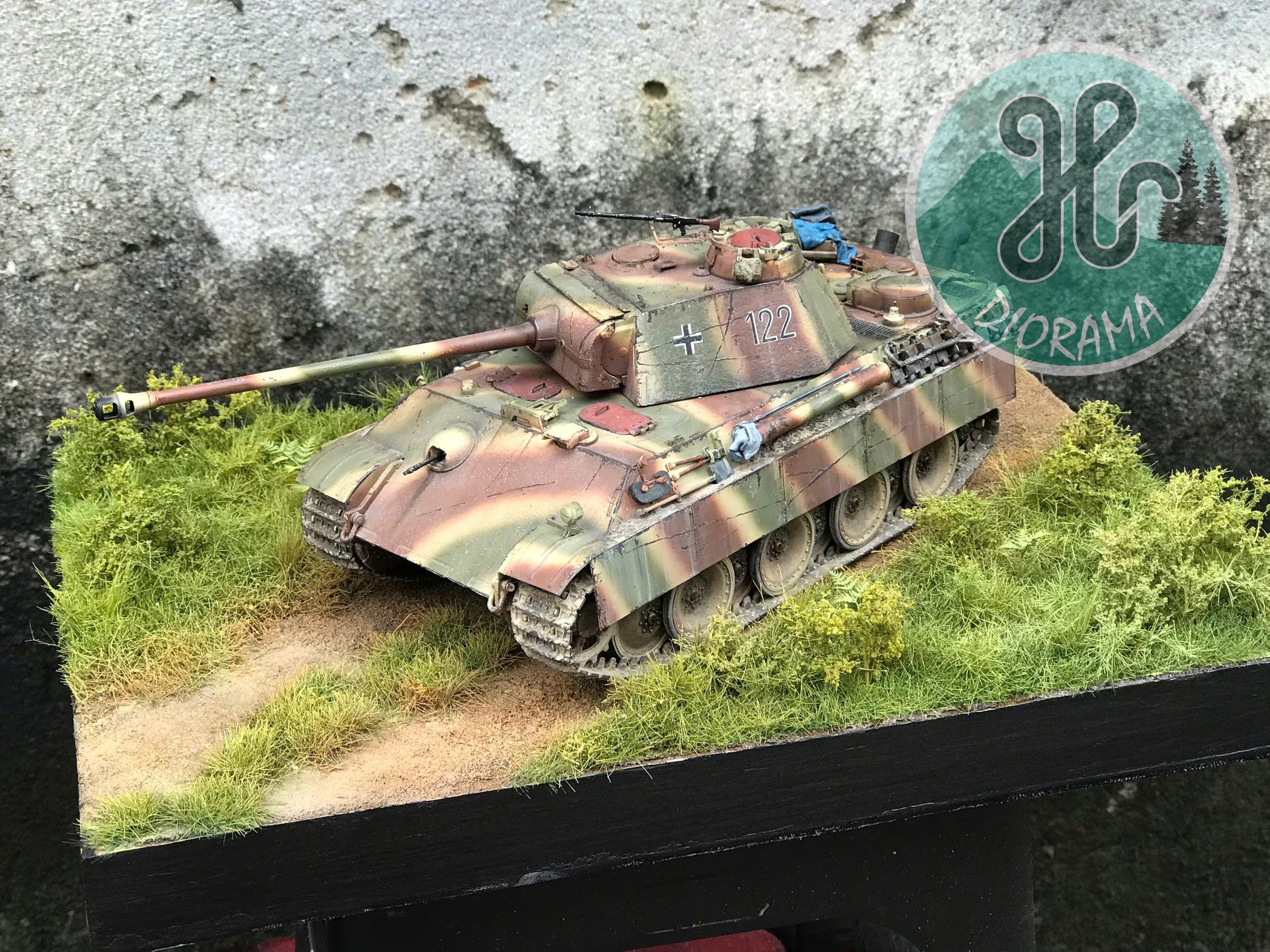 Maquette Panther Ausf G #435 Hongrie 1945 - 1/35 - Prête à Exposer, Pro Built & Peinte !