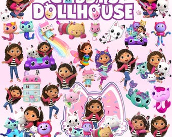 100+ Gabby's Dollhouse PNG Clipart Bundle, Gabby's Dollhouse png, Gabby's Dollhouse