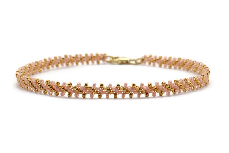Pink Foot Bracelet Delicate Jewelry for Women and Girls Daisy Chain Ankle Bracelet