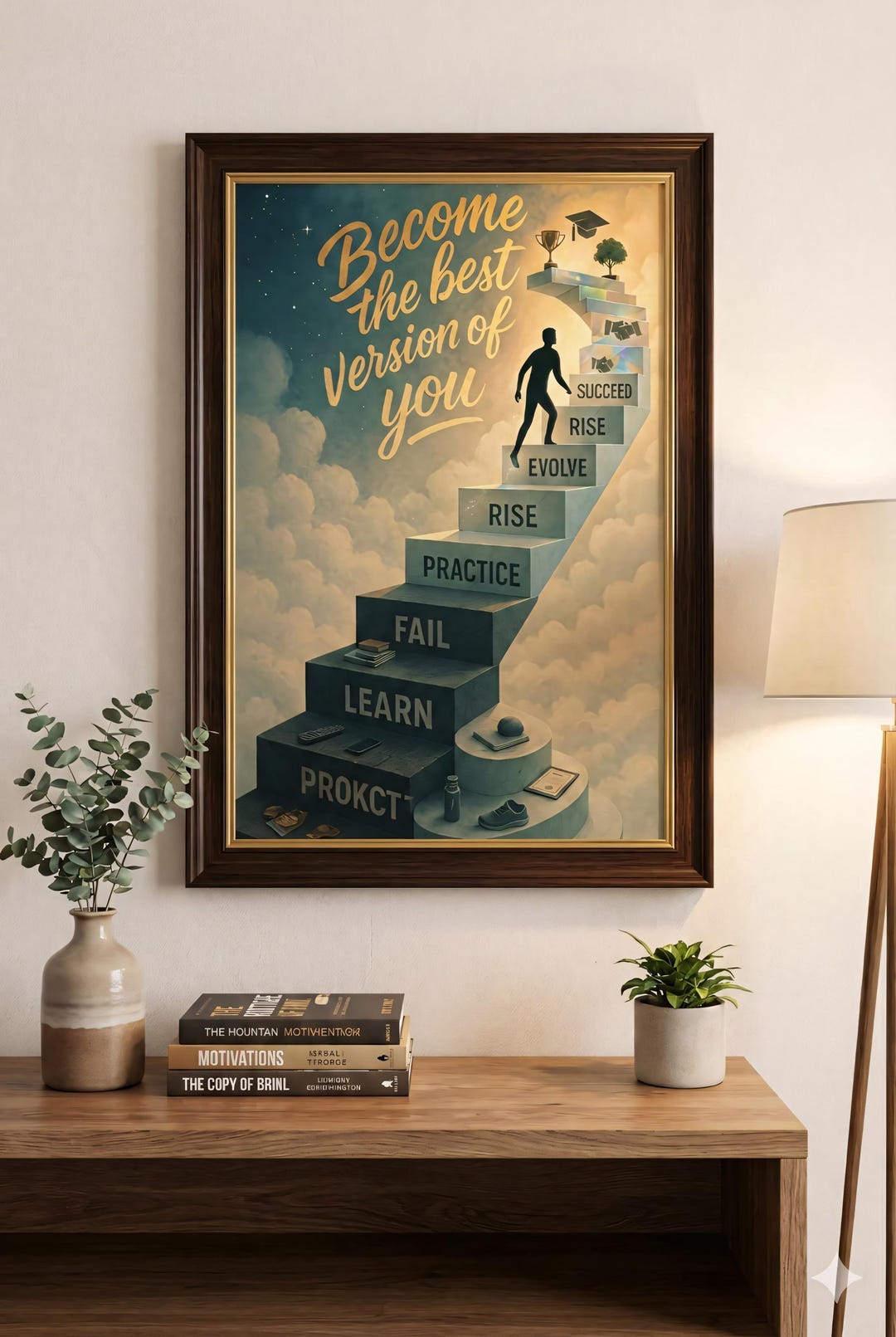 Motivational Wall Art Printable | Inspirational Quote Home Office Decor ...